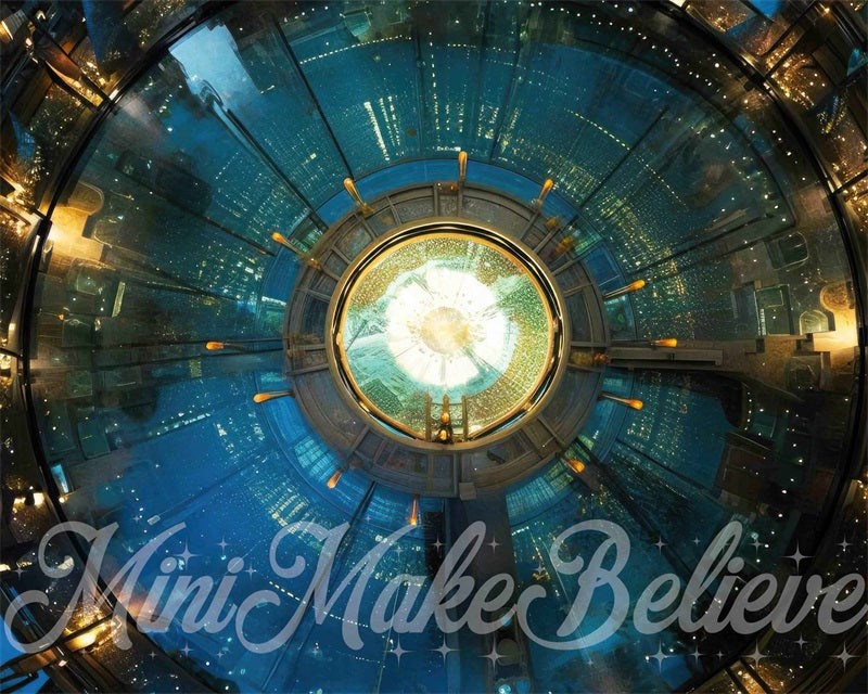 Kate Space Glass Rubber Floor Mat for Photography designed by Mini MakeBelieve - Kate Backdrop AU