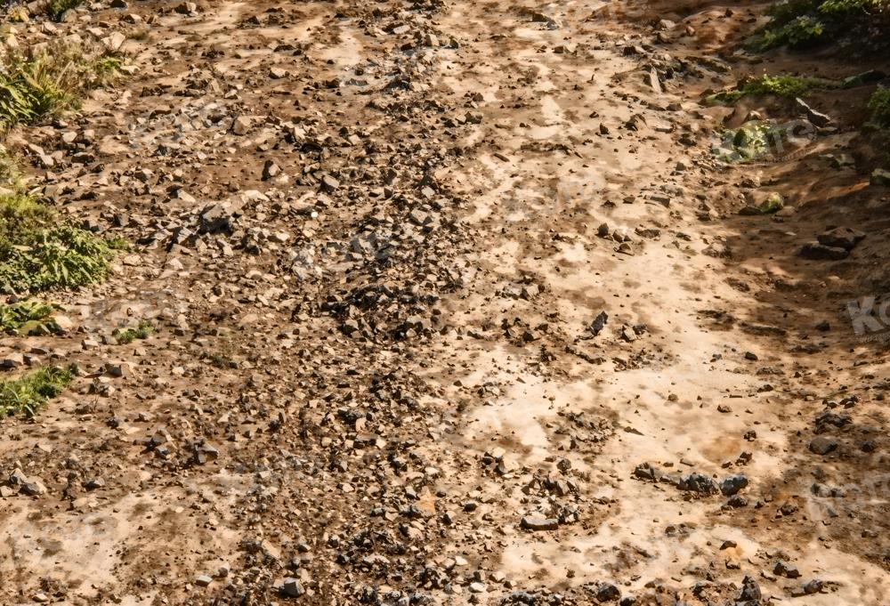 Kate Muddy Land Path Rubber Floor Mat - Kate Backdrop AU