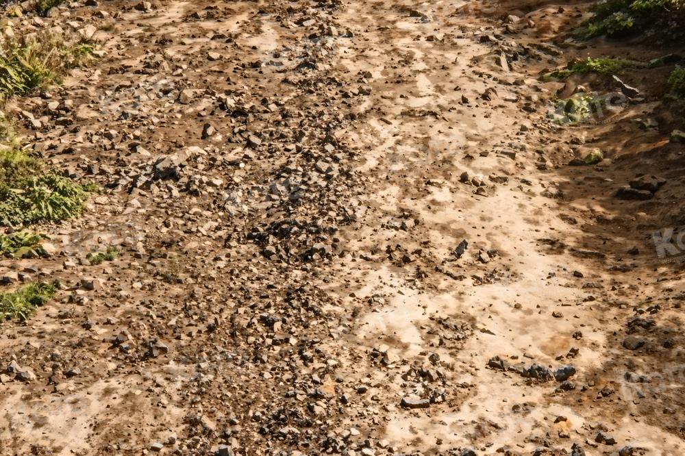 Kate Muddy Land Path Rubber Floor Mat - Kate Backdrop AU