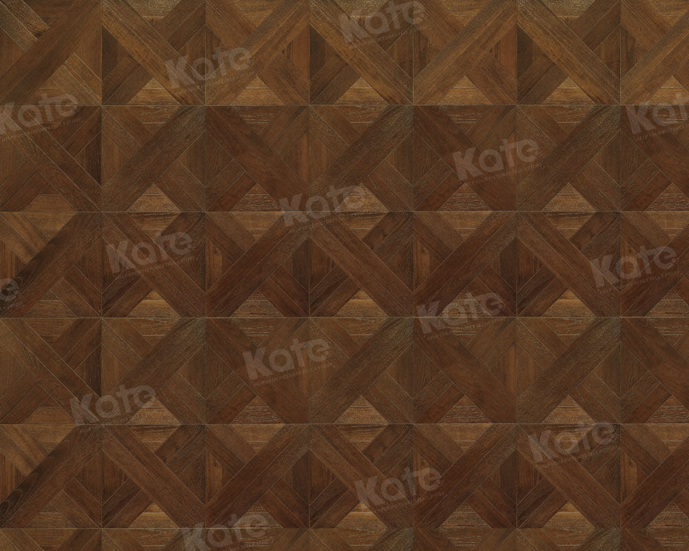 Kate Dark Brown Diamond Rubber Floor Mat - Kate Backdrop AU