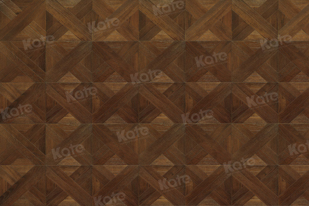 Kate Dark Brown Diamond Rubber Floor Mat - Kate Backdrop AU