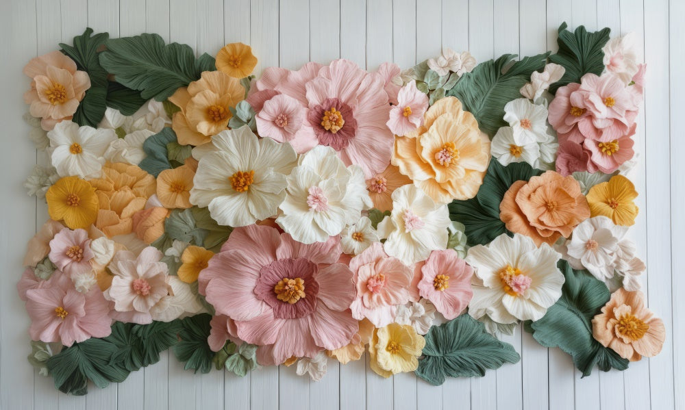 Kate Newborn Flower Rubber Floor Mat Designed by Mini MakeBelieve - Kate Backdrop AU