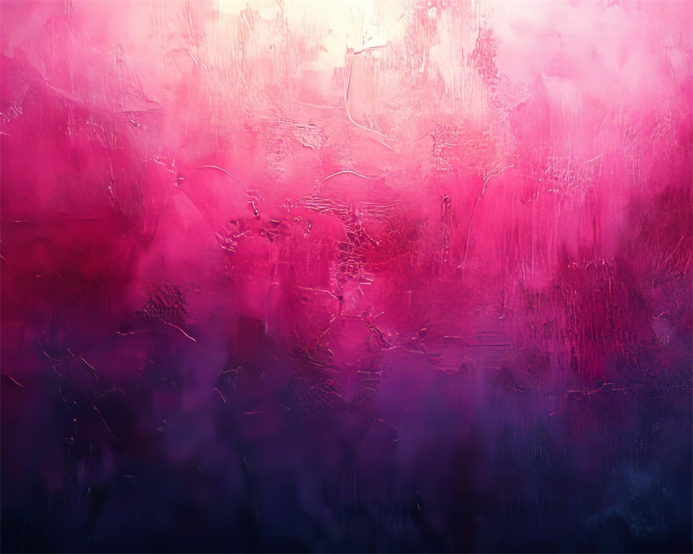 Kate Pink Purple Abstract Texture Rubber Floor Mat Designed by Mini MakeBelieve - Kate Backdrop AU