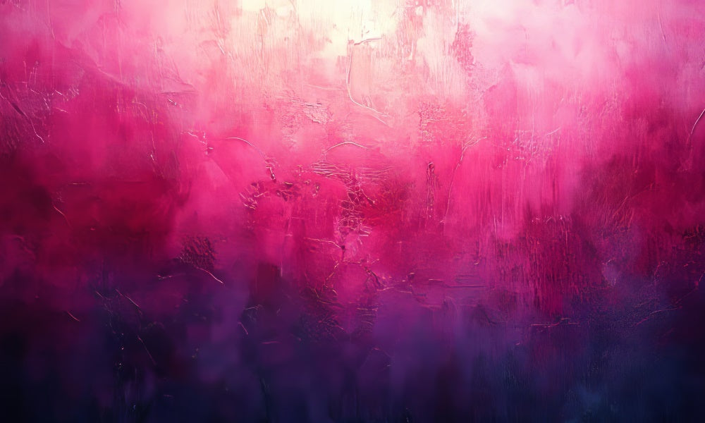 Kate Pink Purple Abstract Texture Rubber Floor Mat Designed by Mini MakeBelieve - Kate Backdrop AU