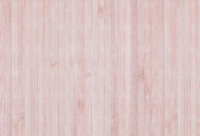 Kate Pink Wood Texture Rubber Floor Mat