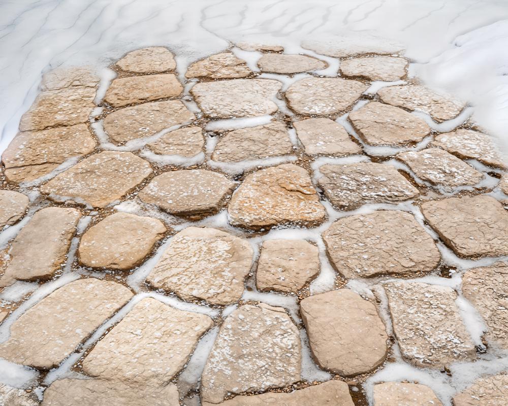 Kate Snow Stone Rubber Floor Mat Designed by Mini MakeBelieve - Kate Backdrop AU