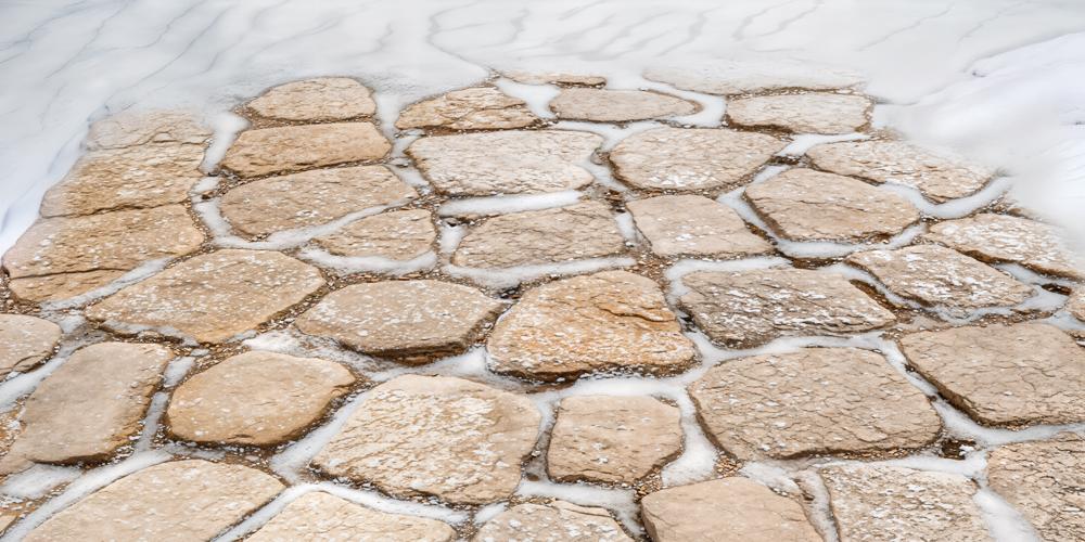 Kate Snow Stone Rubber Floor Mat Designed by Mini MakeBelieve - Kate Backdrop AU