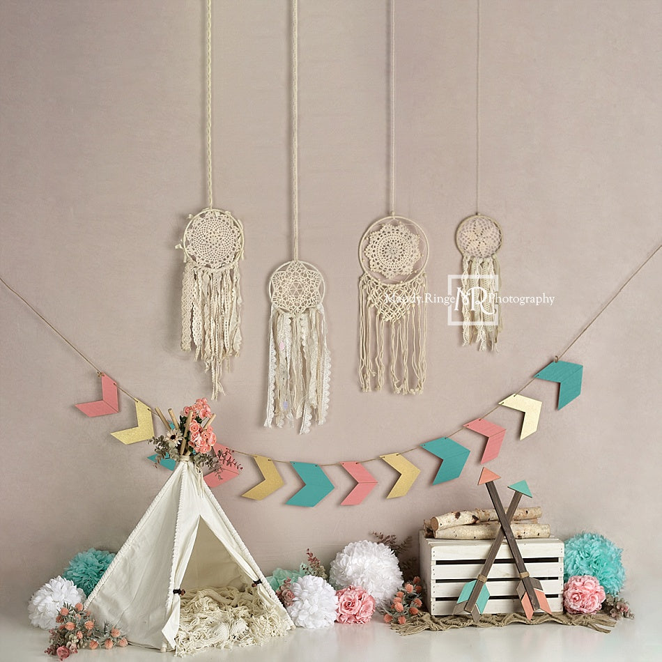 Kate Wild Boho Girl Birthday Backdrop Designed By Mandy Ringe Photography