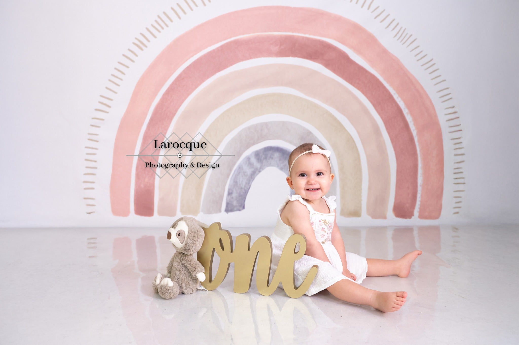 Kate Boho Rainbow Backdrop Designed by Mandy Ringe Photography - Kate Backdrop AU