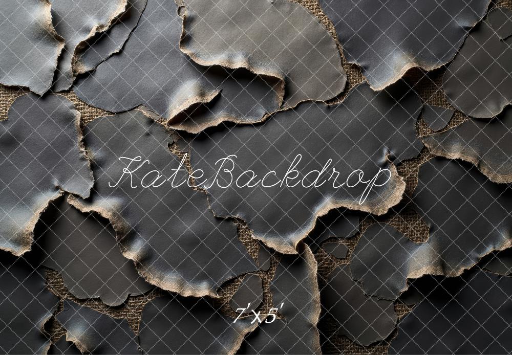 Kate Ripped Leather Backdrop Designed by Laura Bybee - Kate Backdrop AU