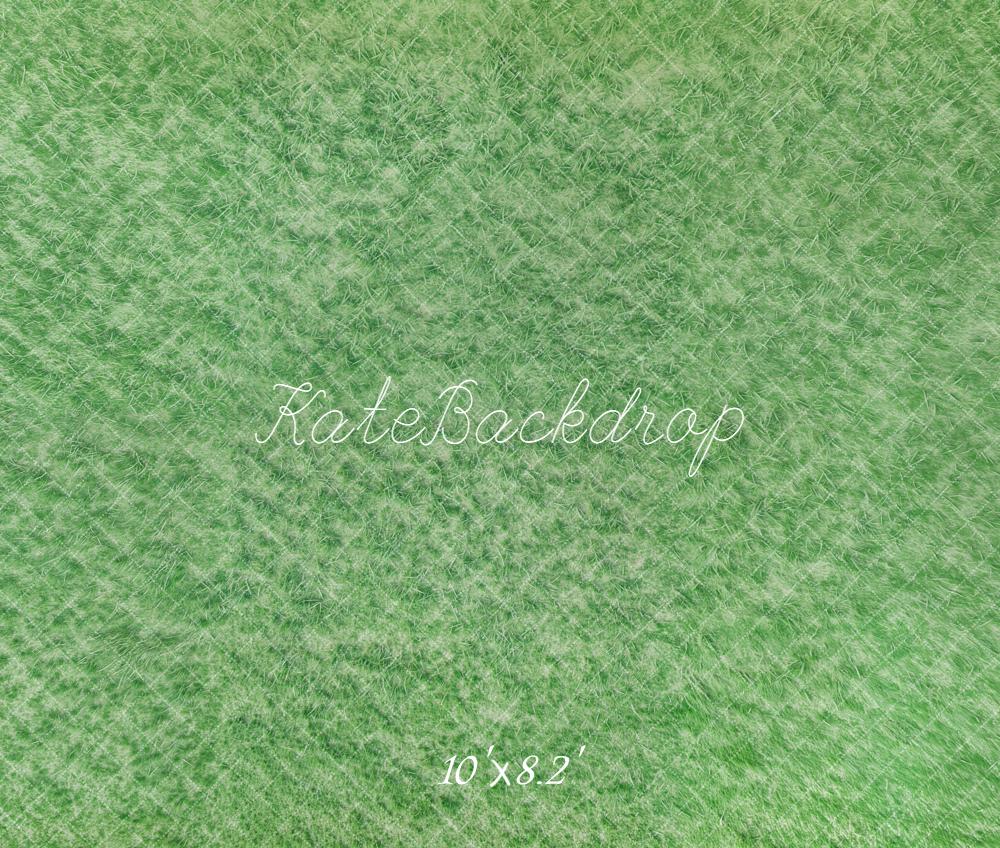 Kate Green Grass Abstract Fleece Backdrop Designed by Kate Image