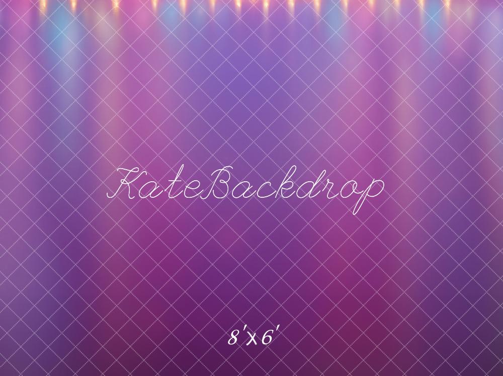 Kate Purple Abstract Lights Backdrop Designed by Ashley Paul