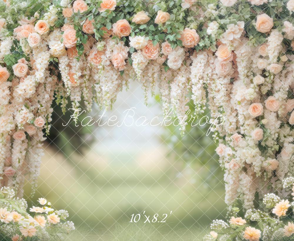 Kate Spring Flowers Bloom Backdrop Designed by Mini MakeBelieve - Kate Backdrop AU
