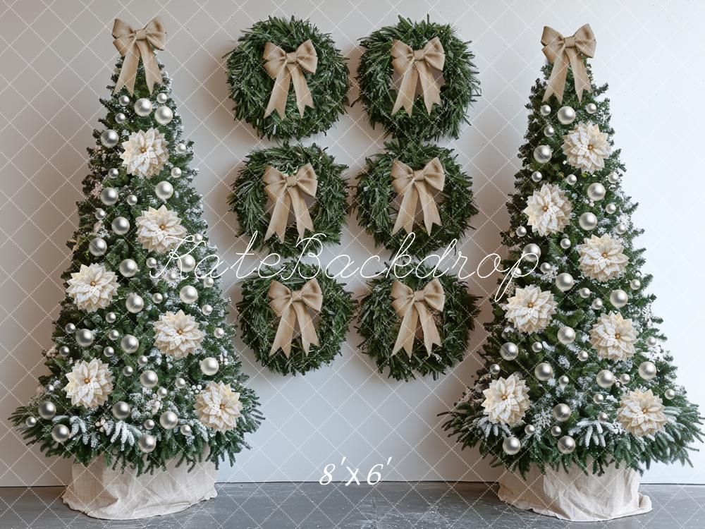 Kate Christmas Trees Backdrop Designed by Mini MakeBelieve - Kate Backdrop AU