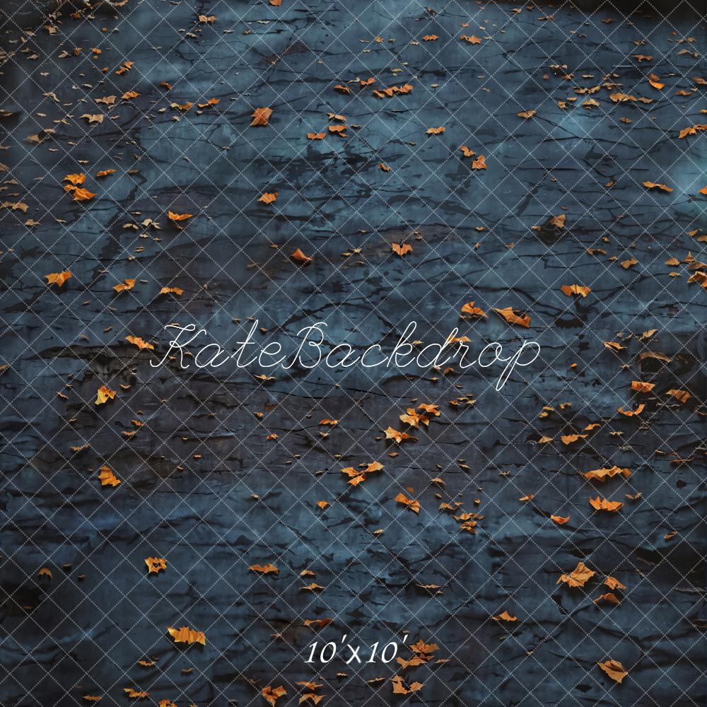 Kate Autumn Leaves Ground Backdrop Designed by Chain