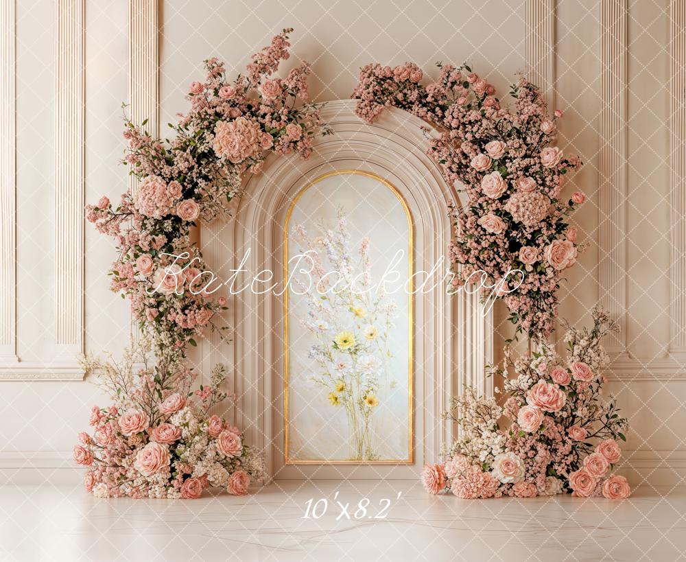 Kate Arch Floral Backdrop Designed by Chain