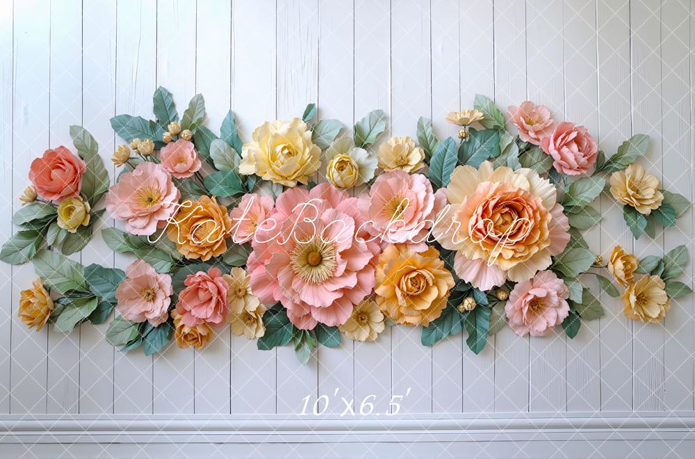 Kate Flower Wood Backdrop Designed by Mini MakeBelieve