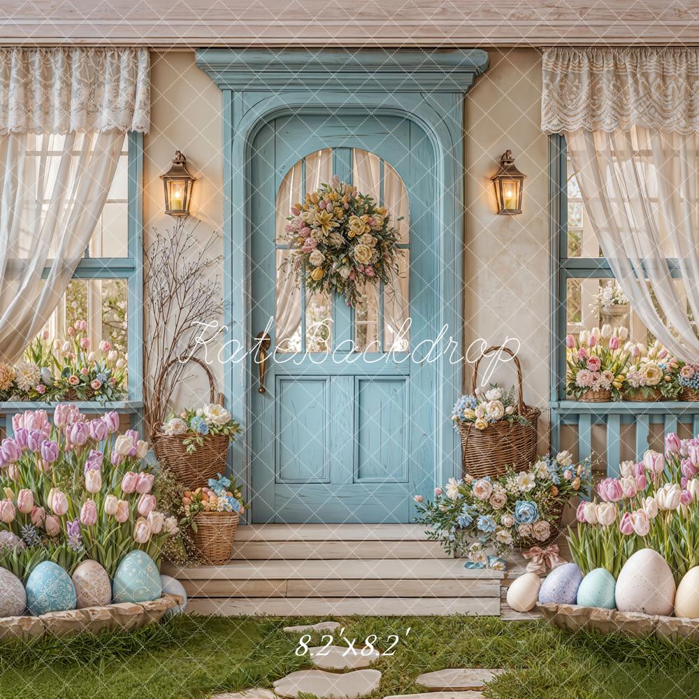 Kate Easter Eggs Door Backdrop Designed by Emetselch