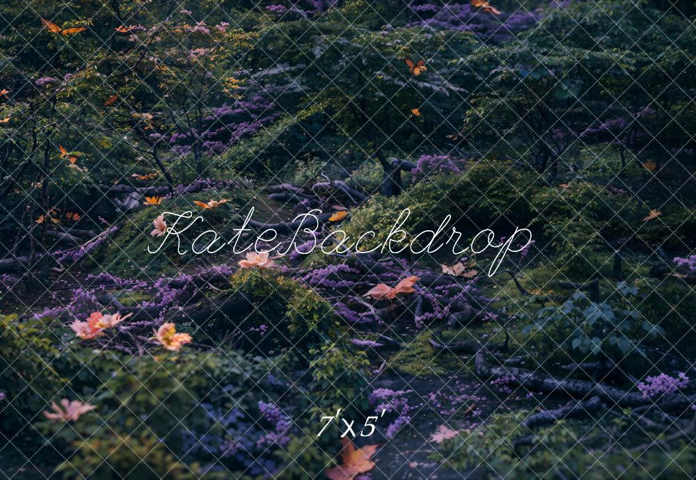 Kate Purple Forest Floor Backdrop Designed by Kate Image - Kate Backdrop AU