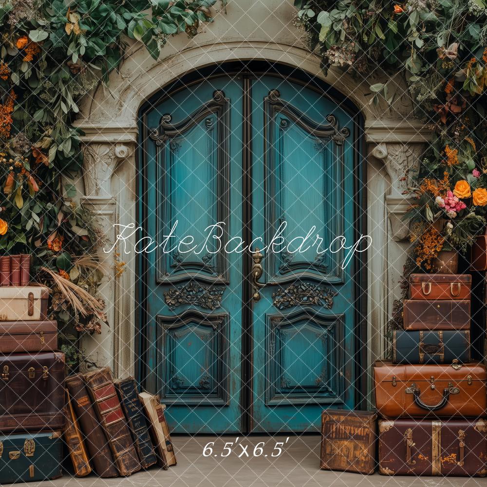 Kate Door Luggage Vintage Backdrop Designed by Patty Roberts