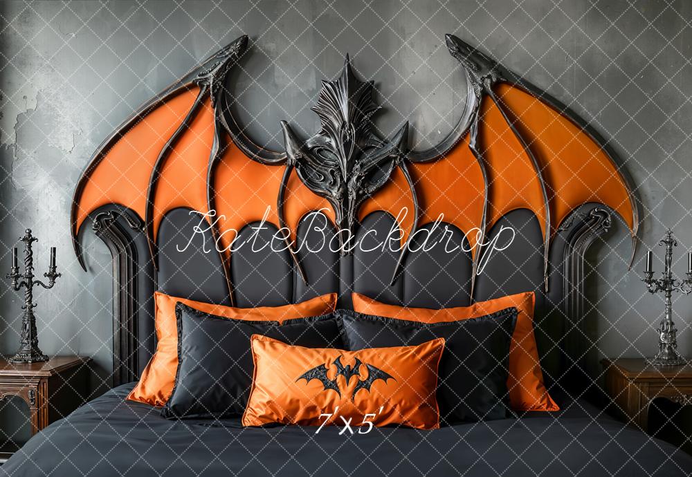 15% OFF Kate Halloween Bat Wings Headboard Backdrop Designed by Emetselch