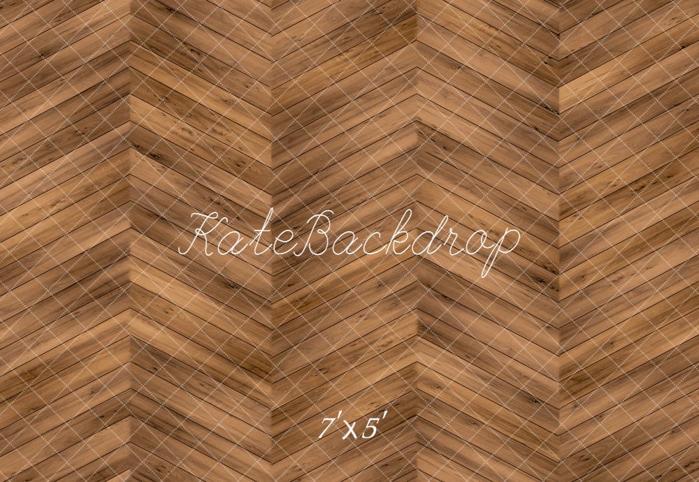 Kate Herringbone Wood Texture Backdrop Designed by Kate Image - Kate Backdrop AU