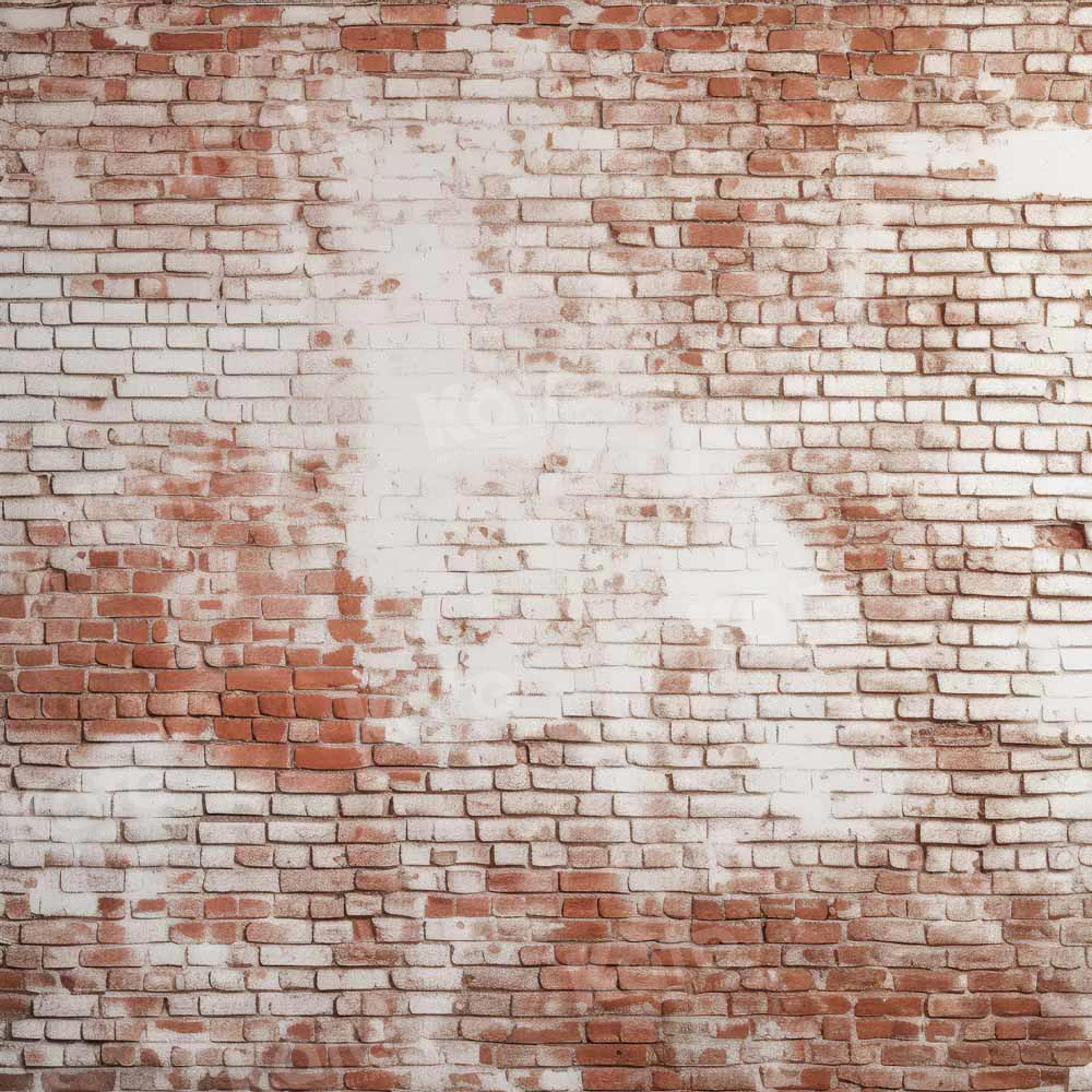 Kate Retro Wall Whitewashed Brick Backdrop Designed by Kate Image - Kate Backdrop AU