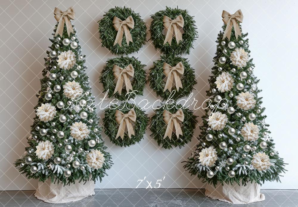 Kate Christmas Trees Backdrop Designed by Mini MakeBelieve - Kate Backdrop AU