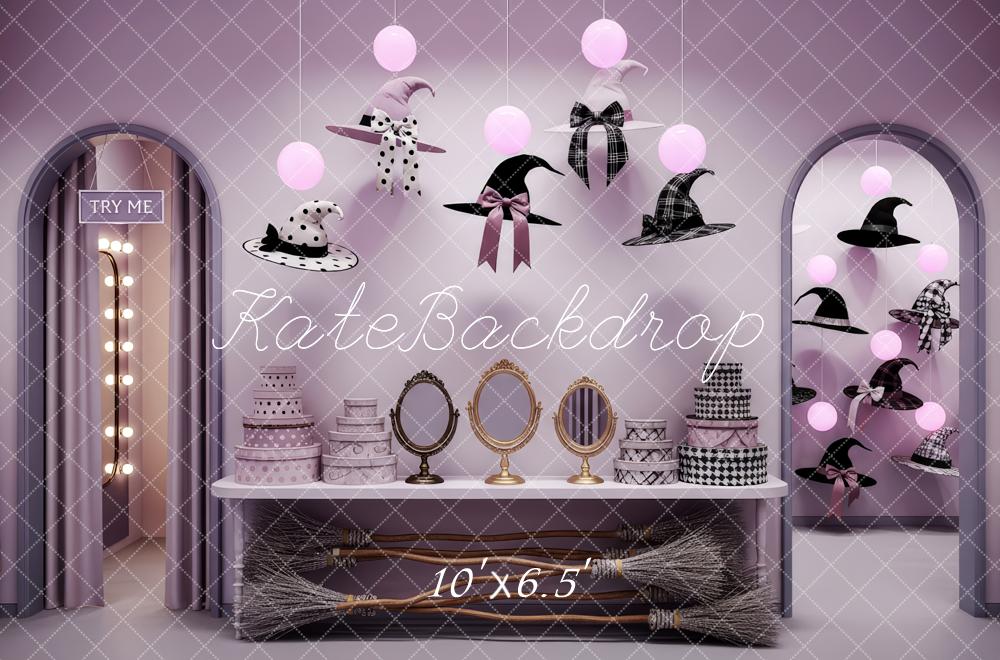 Kate Halloween Witch Hats Backdrop Designed by Patty Roberts
