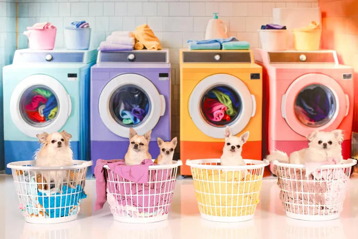 Kate Colorful Laundry Room Backdrop Designed by Emetselch - Kate Backdrop AU