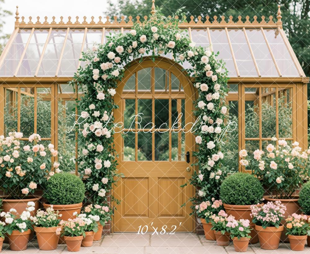 Kate Spring Greenhouse Backdrop Designed by Patty Roberts