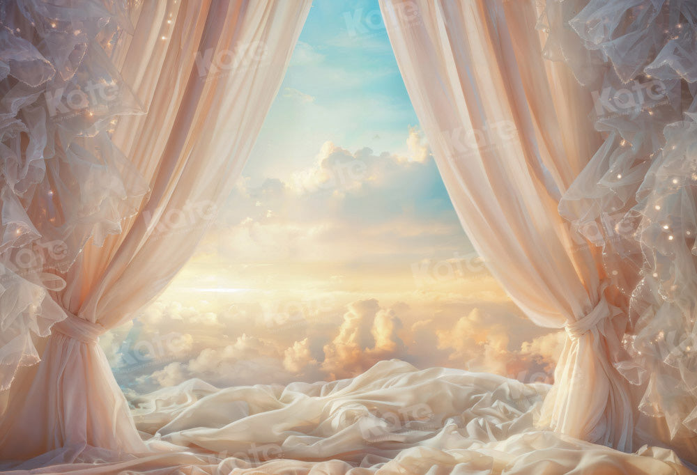 Kate Fantasy Curtains Cloud Sky Backdrop Designed by Chain