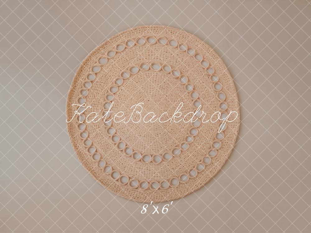 Kate Woven Circle Diamond Pattern Backdrop Designed by Emetselch - Kate Backdrop AU