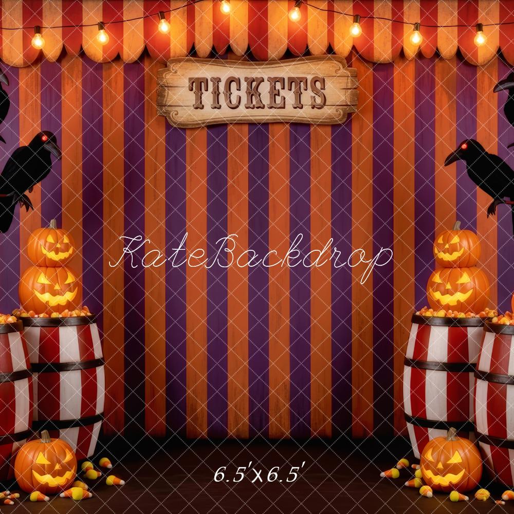 Kate Halloween Circus Backdrop Designed by Patty Roberts