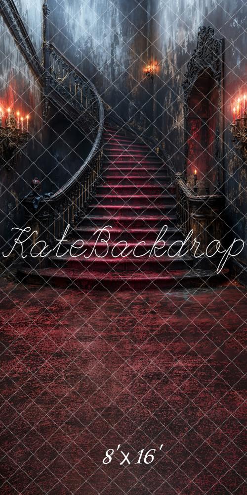 Kate Sweep Cascading Stairs Red Carpet Backdrop Designed by Emetselch - Kate Backdrop AU