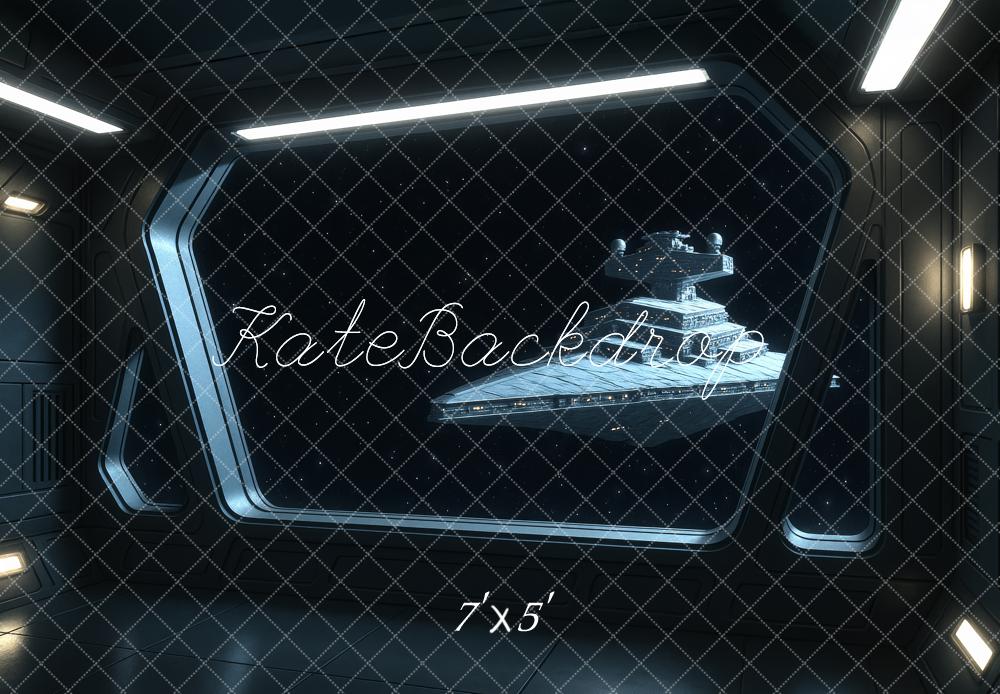 Kate Spaceship Interior Backdrop Designed by Megan Leigh - Kate Backdrop AU