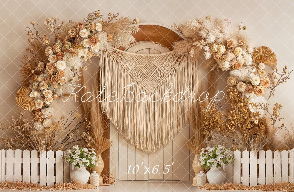 Kate Boho Flower Mother's Day Backdrop Designed by Emetselch