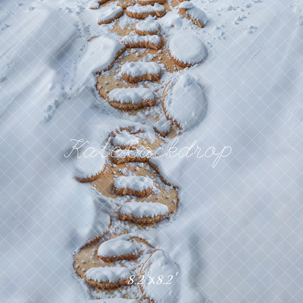 Kate Snow Covered Path Backdrop Designed by GQ - Kate Backdrop AU