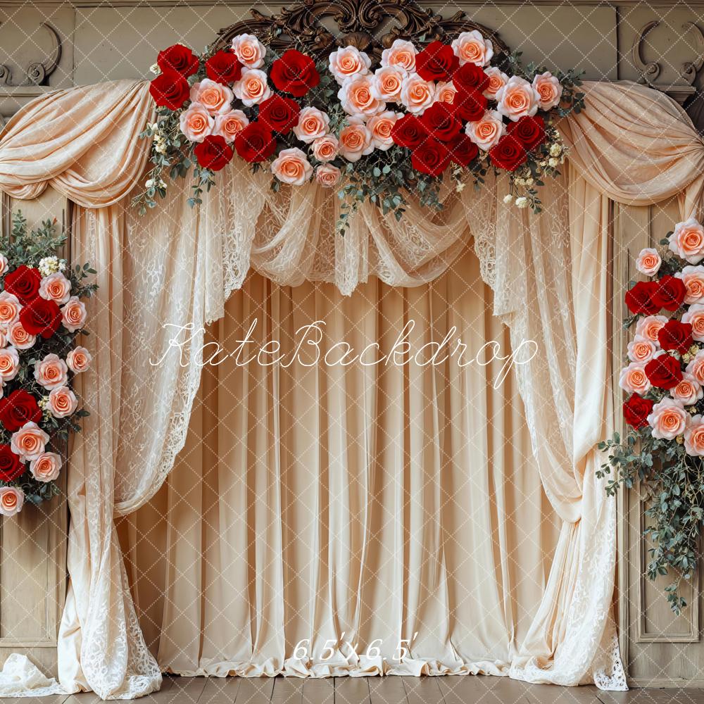 Kate Wedding Flower Drapes Backdrop Designed by Mini MakeBelieve