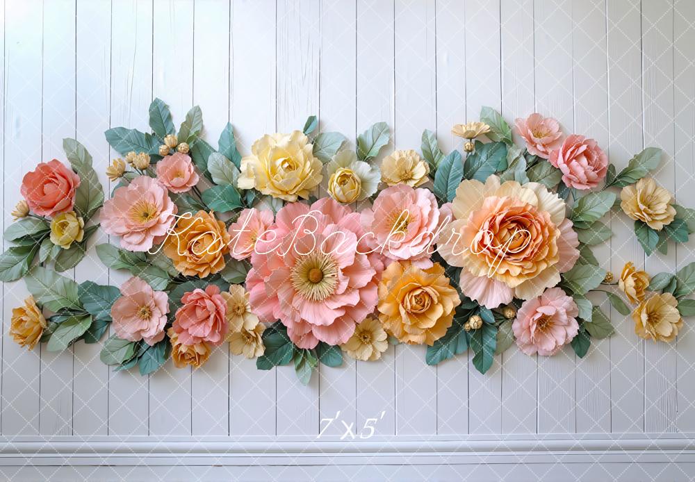 Kate Flower Wood Backdrop Designed by Mini MakeBelieve