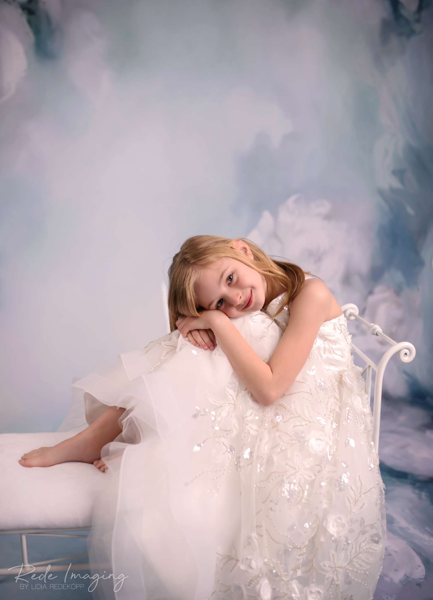 Kate Floral Portrait Backdrop Fine Art Designed by GQ - Kate Backdrop AU