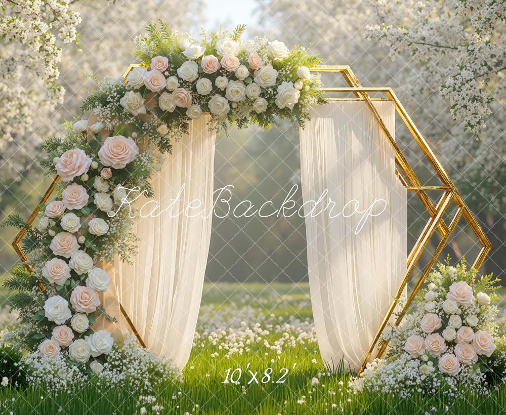 Kate Wedding Flower Blossom Backdrop Designed by Mini MakeBelieve
