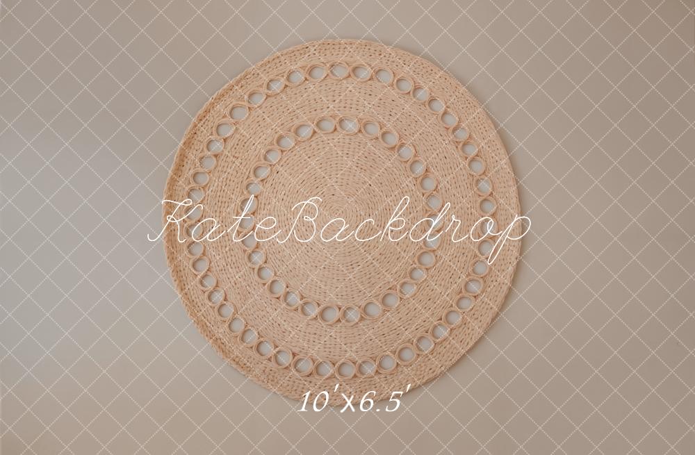 Kate Woven Circle Diamond Pattern Backdrop Designed by Emetselch - Kate Backdrop AU