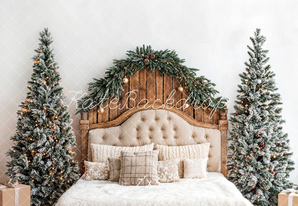 Kate Christmas Tree Headboard Backdrop Designed by Emetselch