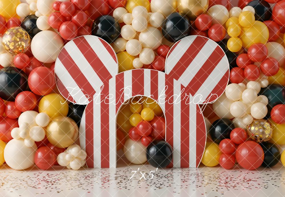 Kate Cake Smash Balloon Wall Backdrop Designed by Chain