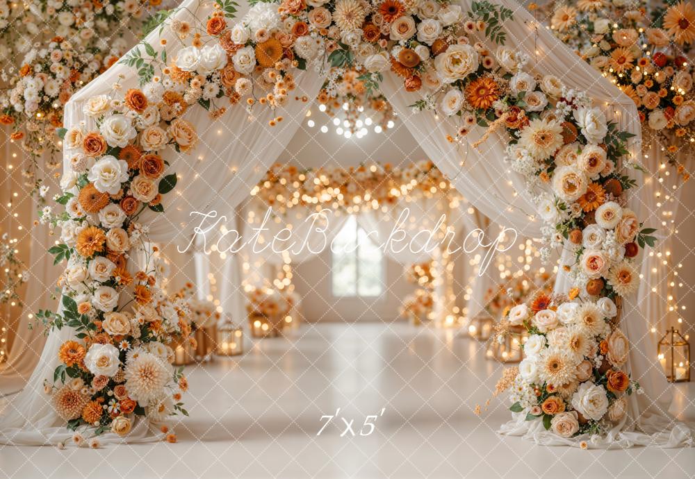 Lightning Deal Kate Wedding Flower Arch Backdrop Designed by Emetselch