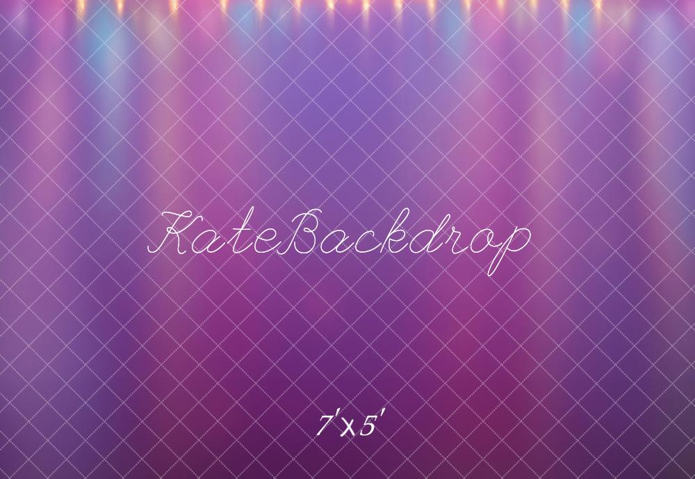 Kate Purple Abstract Lights Backdrop Designed by Ashley Paul