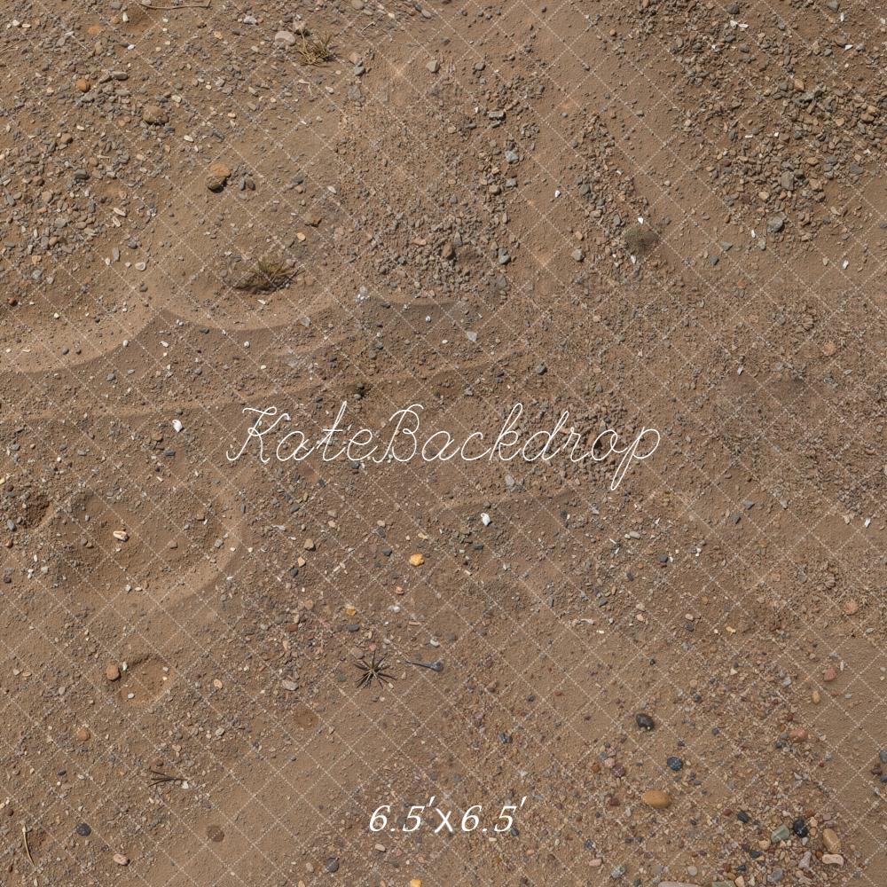 Kate Brown Sand Ground Backdrop Designed by Kate Image - Kate Backdrop AU