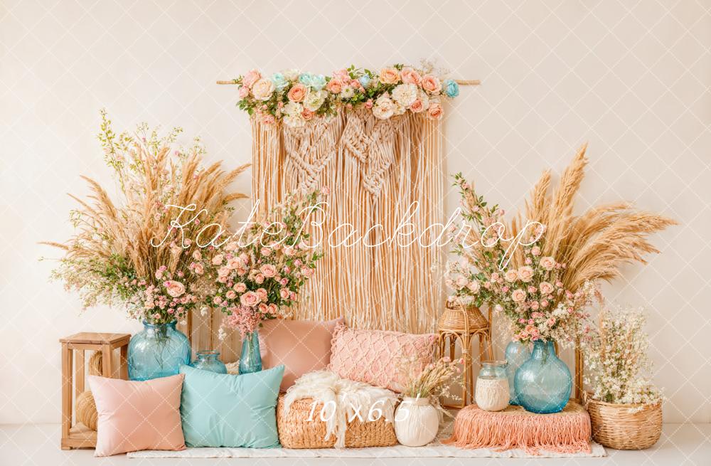 Kate Boho Macrame Decor Backdrop Designed by Chain