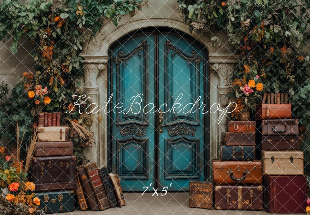 Kate Door Luggage Vintage Backdrop Designed by Patty Roberts